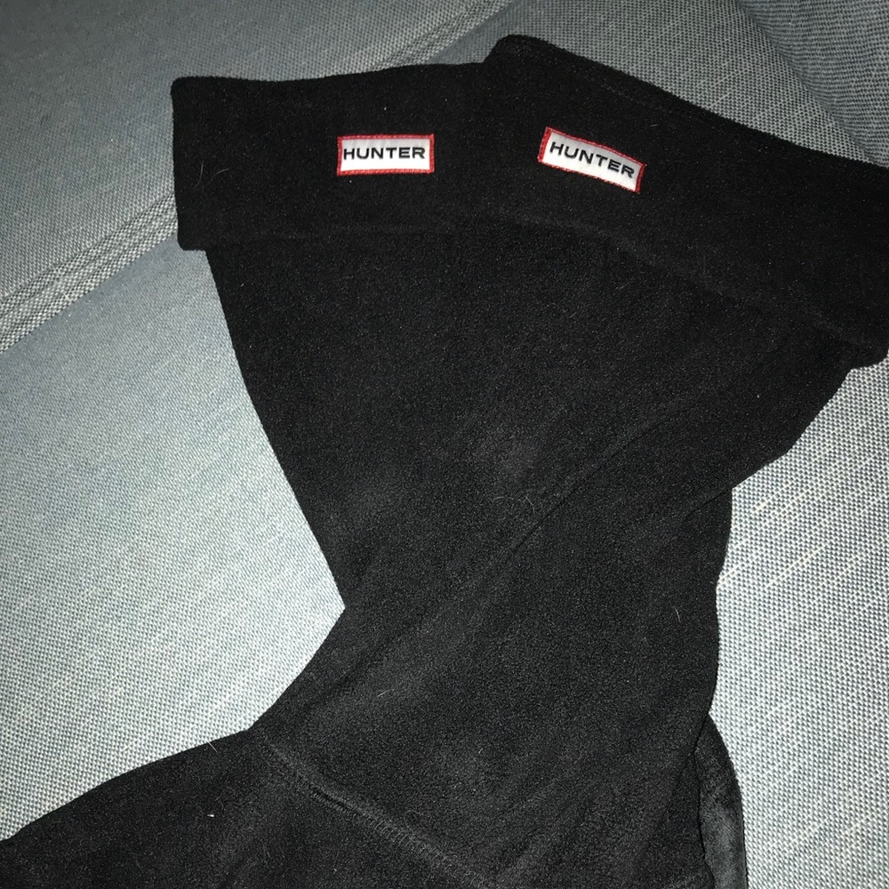 HUNTER rain boot fleece sock liners